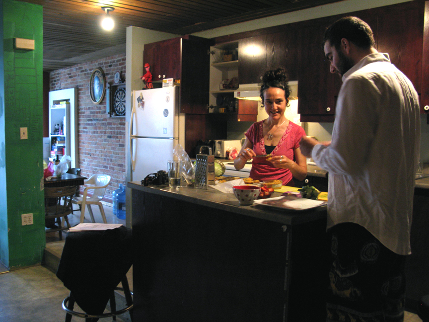 Cooking in Reverse at Body Landscapes International Performance Art&nbsp;Festival